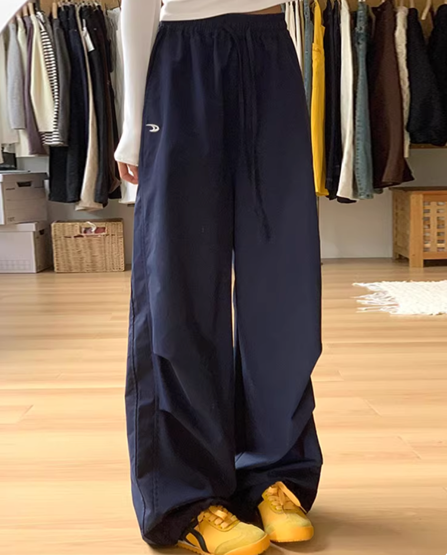 Dark blue tracksuit pants