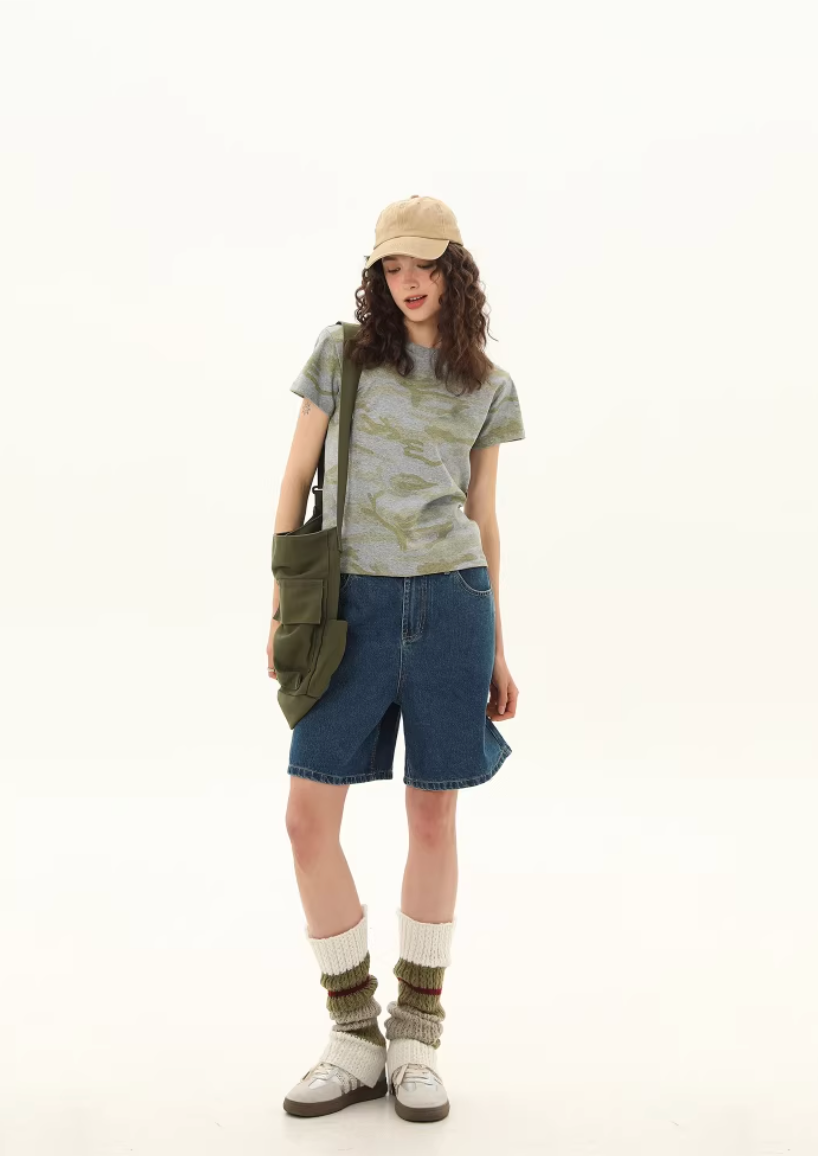 Turquoise and blue shirt